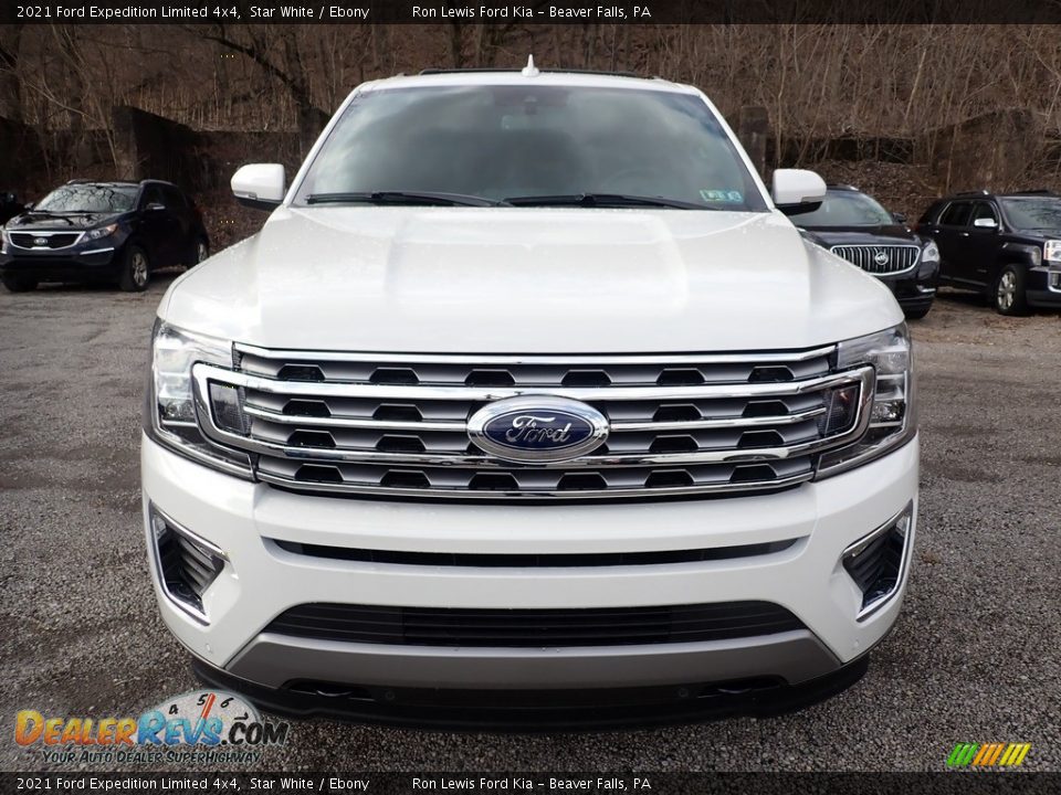 2021 Ford Expedition Limited 4x4 Star White / Ebony Photo #4
