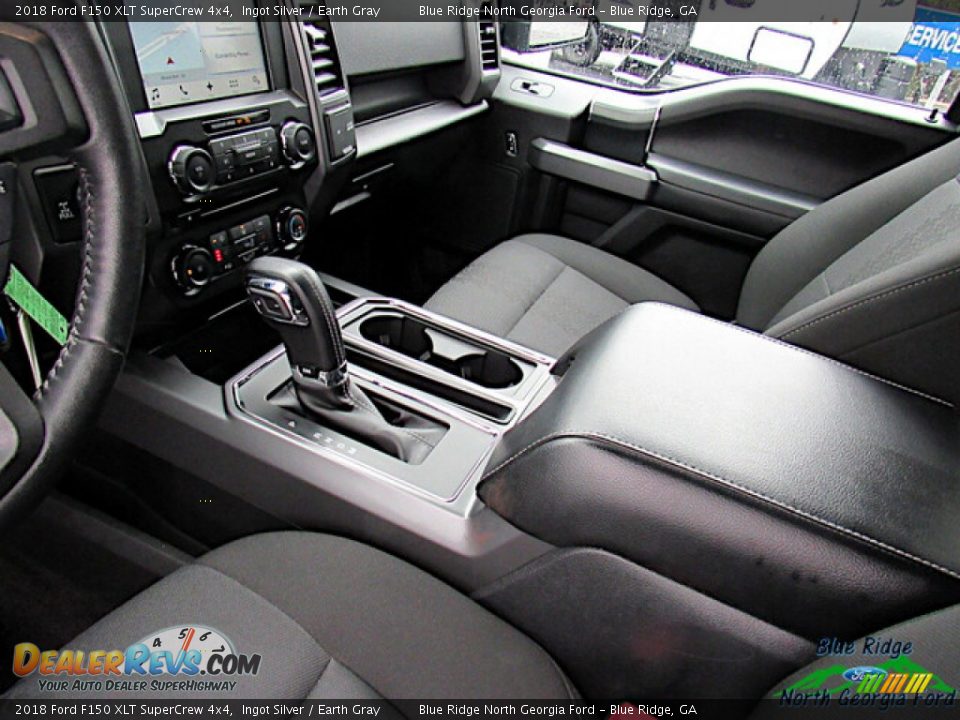 2018 Ford F150 XLT SuperCrew 4x4 Ingot Silver / Earth Gray Photo #26