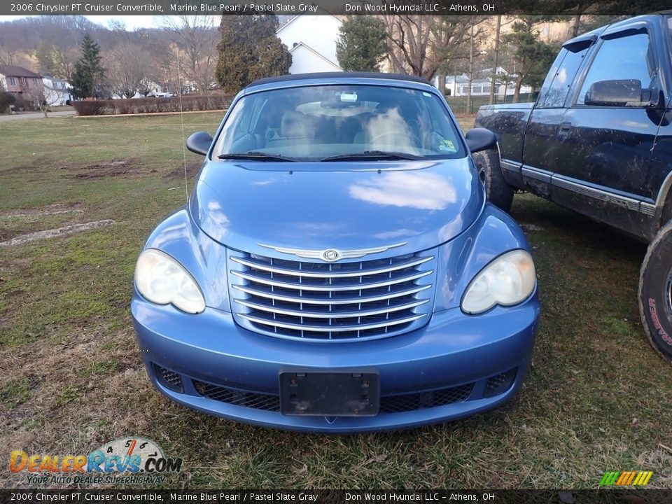 2006 Chrysler PT Cruiser Convertible Marine Blue Pearl / Pastel Slate Gray Photo #4