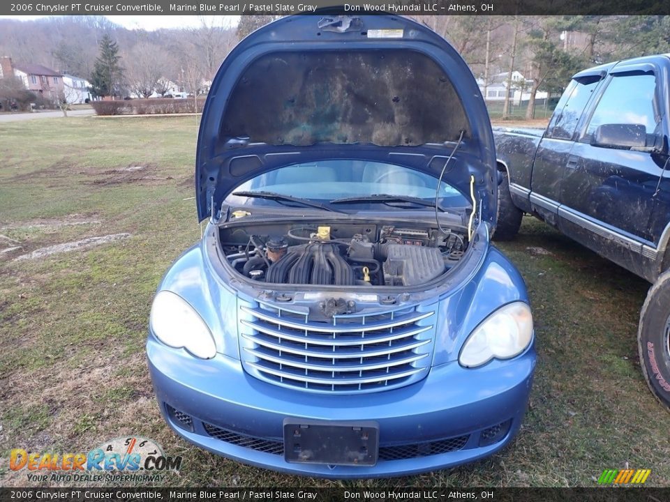 2006 Chrysler PT Cruiser Convertible Marine Blue Pearl / Pastel Slate Gray Photo #5