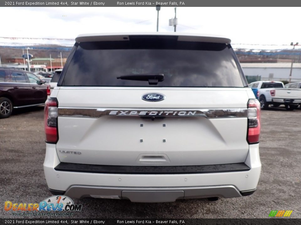 2021 Ford Expedition Limited 4x4 Star White / Ebony Photo #8