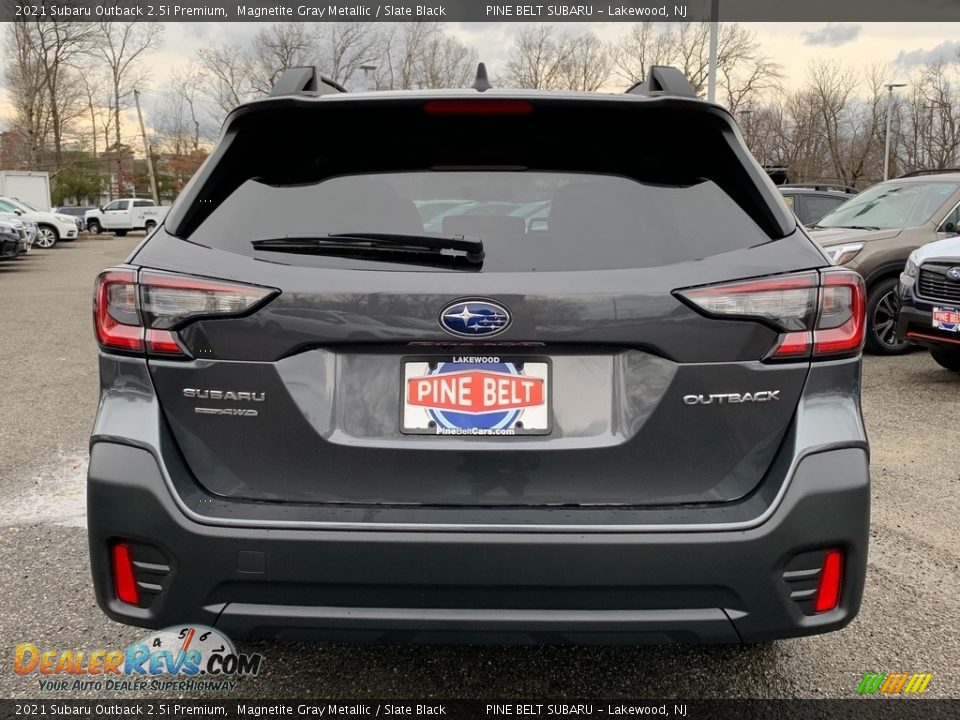 2021 Subaru Outback 2.5i Premium Magnetite Gray Metallic / Slate Black Photo #9