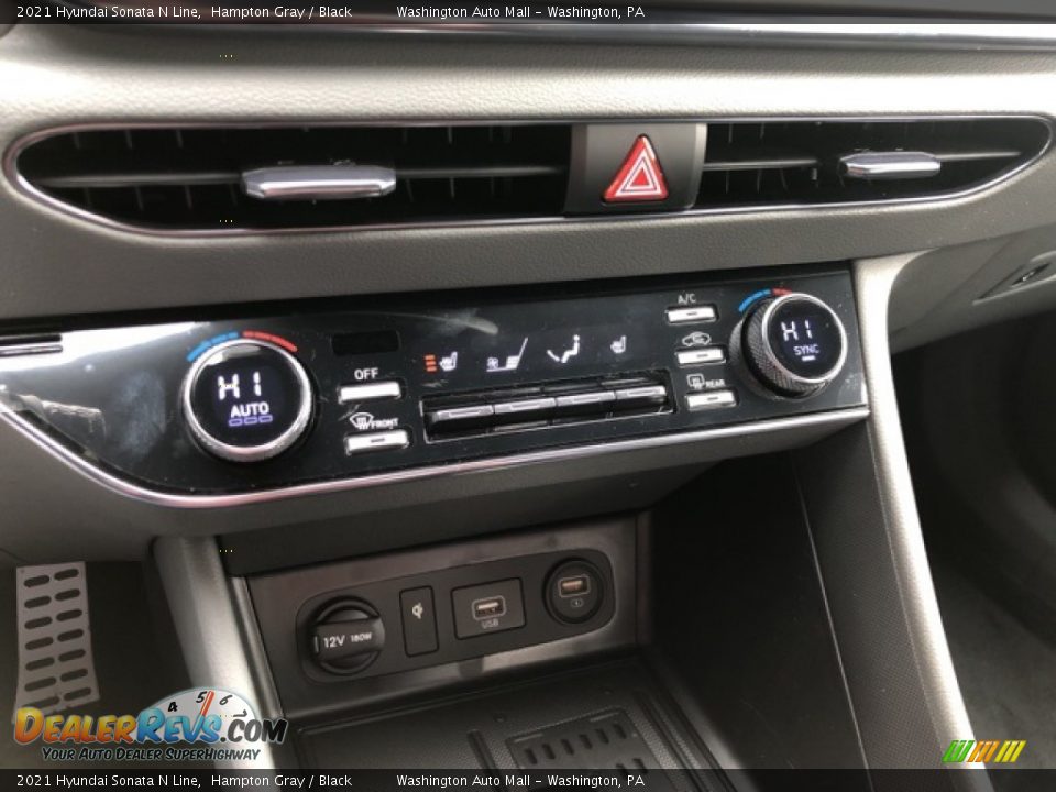 Controls of 2021 Hyundai Sonata N Line Photo #8