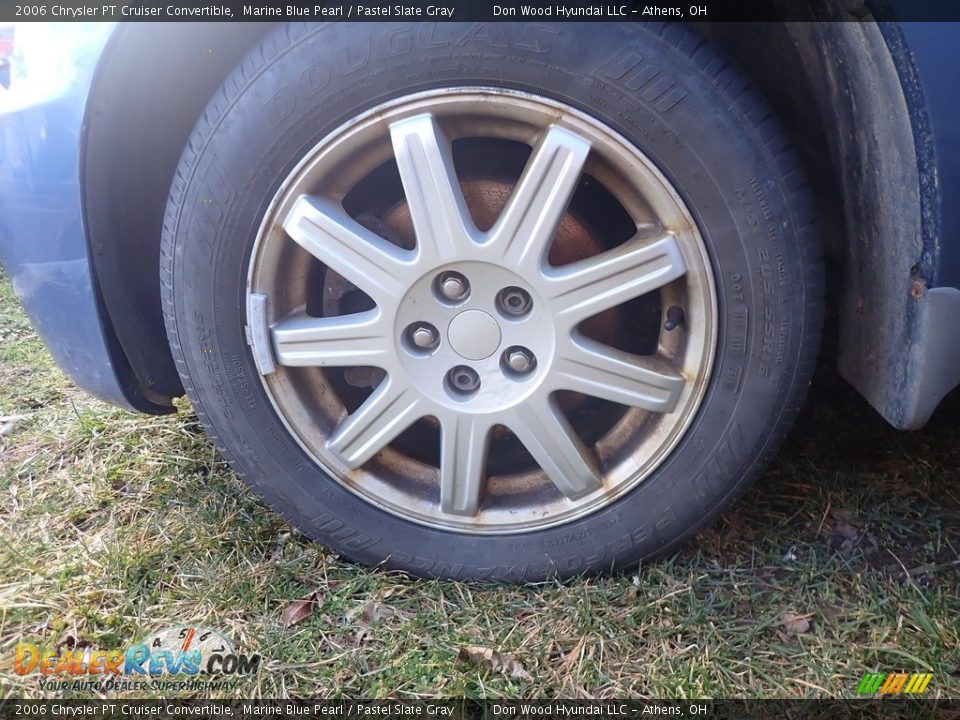 2006 Chrysler PT Cruiser Convertible Marine Blue Pearl / Pastel Slate Gray Photo #13