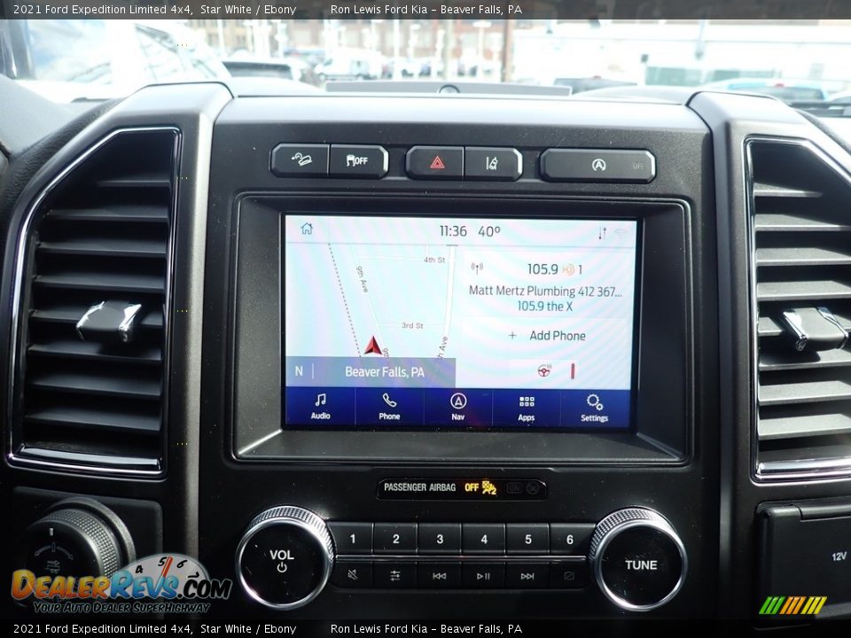 2021 Ford Expedition Limited 4x4 Star White / Ebony Photo #16