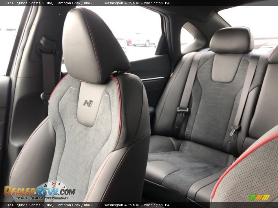 Front Seat of 2021 Hyundai Sonata N Line Photo #16