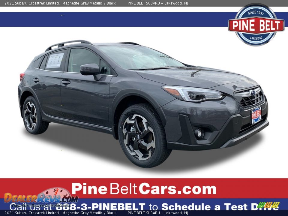 2021 Subaru Crosstrek Limited Magnetite Gray Metallic / Black Photo #1