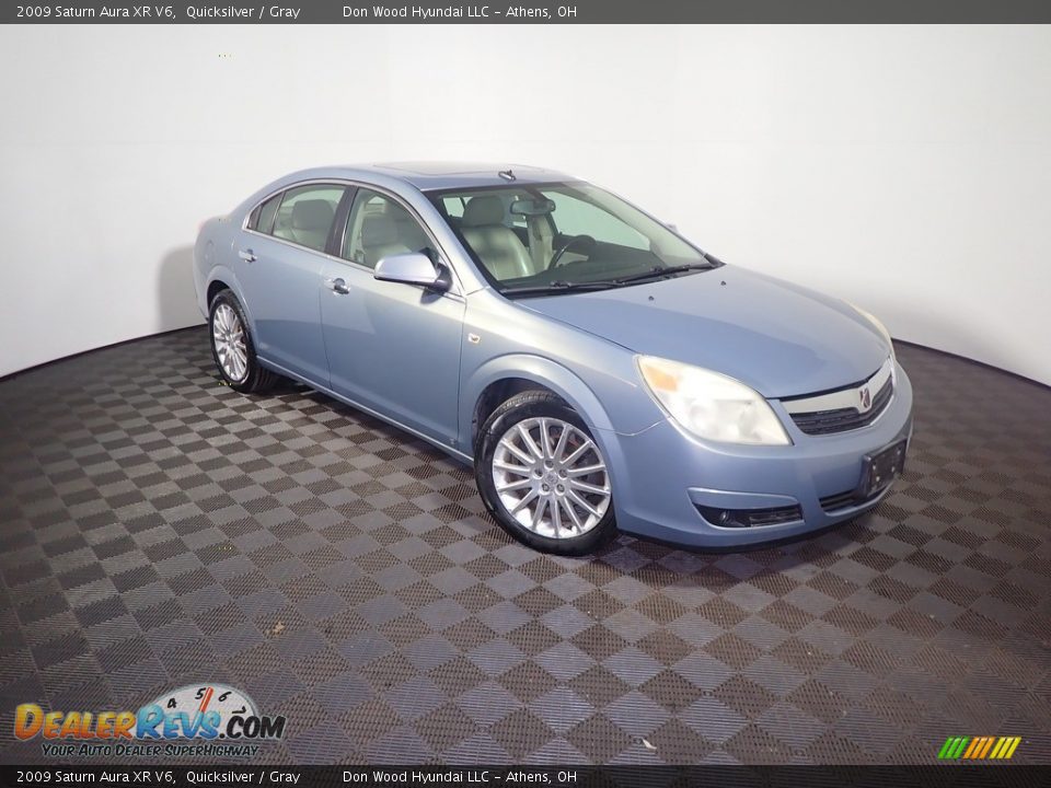 2009 Saturn Aura XR V6 Quicksilver / Gray Photo #4