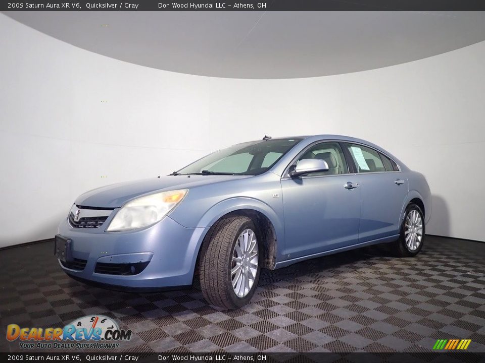 2009 Saturn Aura XR V6 Quicksilver / Gray Photo #8