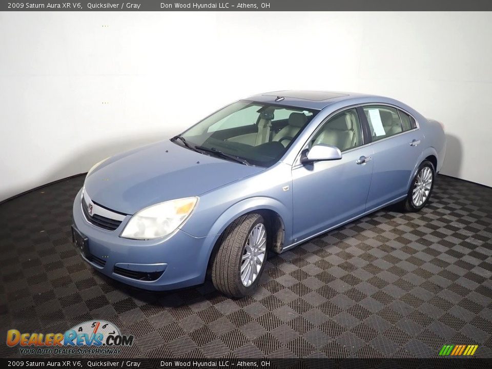 2009 Saturn Aura XR V6 Quicksilver / Gray Photo #9