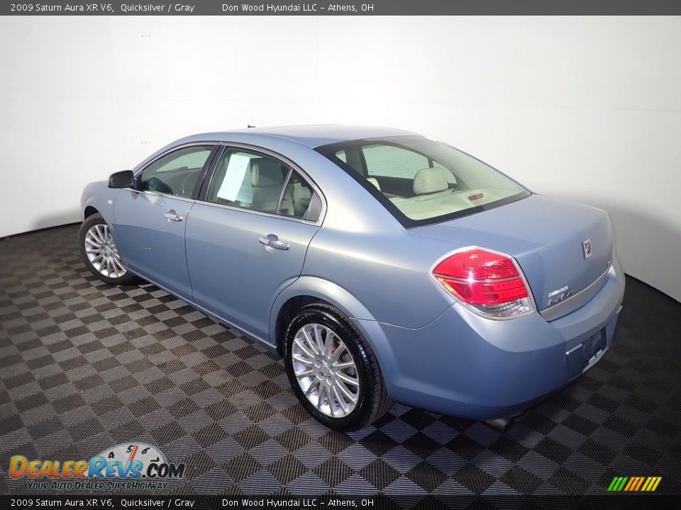 2009 Saturn Aura XR V6 Quicksilver / Gray Photo #12