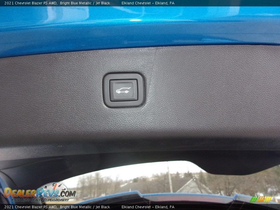 2021 Chevrolet Blazer RS AWD Bright Blue Metallic / Jet Black Photo #9
