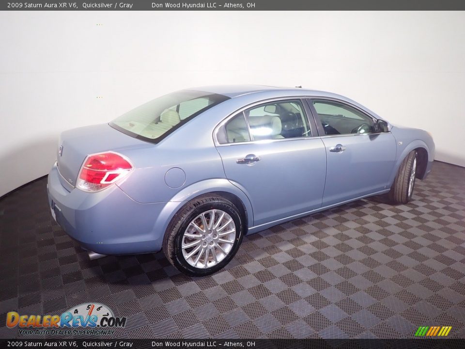 2009 Saturn Aura XR V6 Quicksilver / Gray Photo #17