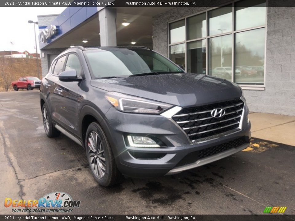 2021 Hyundai Tucson Ulitimate AWD Magnetic Force / Black Photo #1