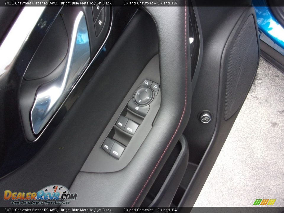 2021 Chevrolet Blazer RS AWD Bright Blue Metallic / Jet Black Photo #14