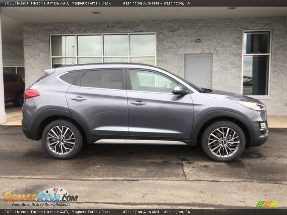 2021 Hyundai Tucson Ulitimate AWD Magnetic Force / Black Photo #2