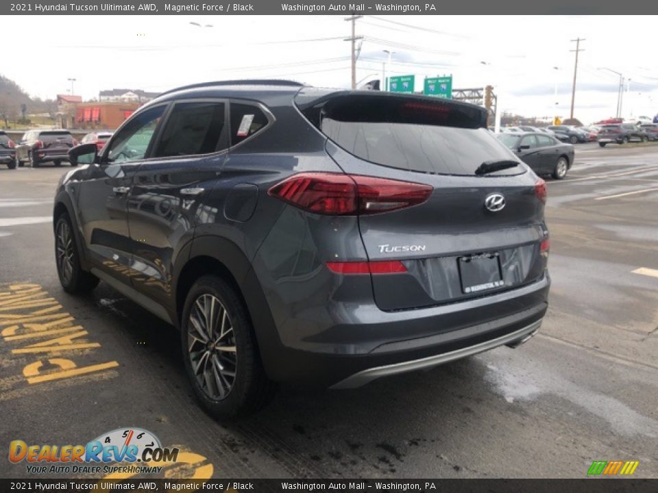 2021 Hyundai Tucson Ulitimate AWD Magnetic Force / Black Photo #3