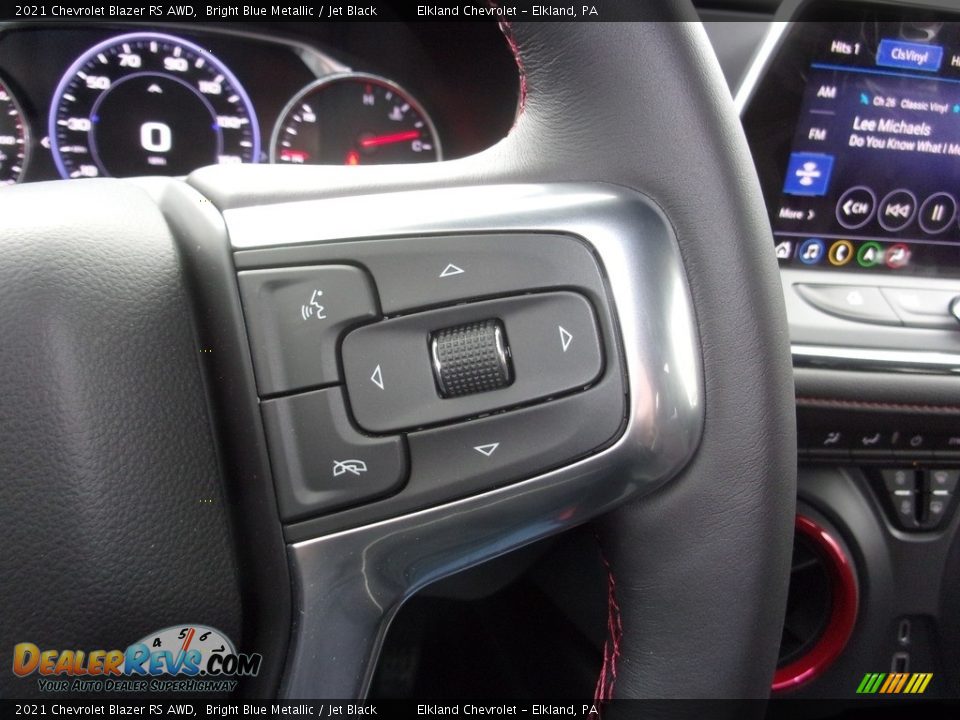 2021 Chevrolet Blazer RS AWD Steering Wheel Photo #21