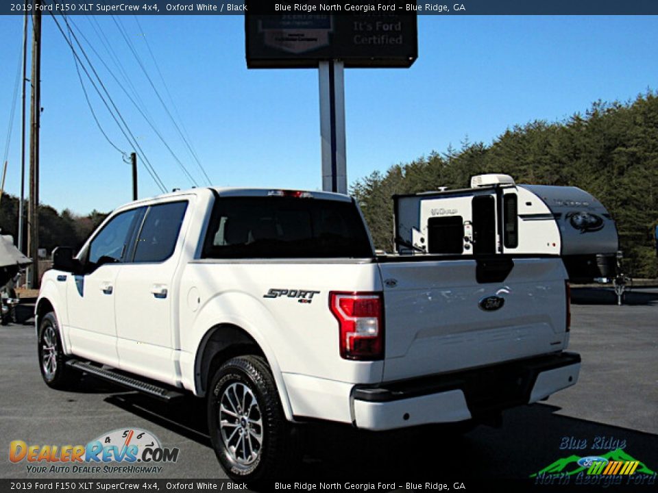 2019 Ford F150 XLT SuperCrew 4x4 Oxford White / Black Photo #3