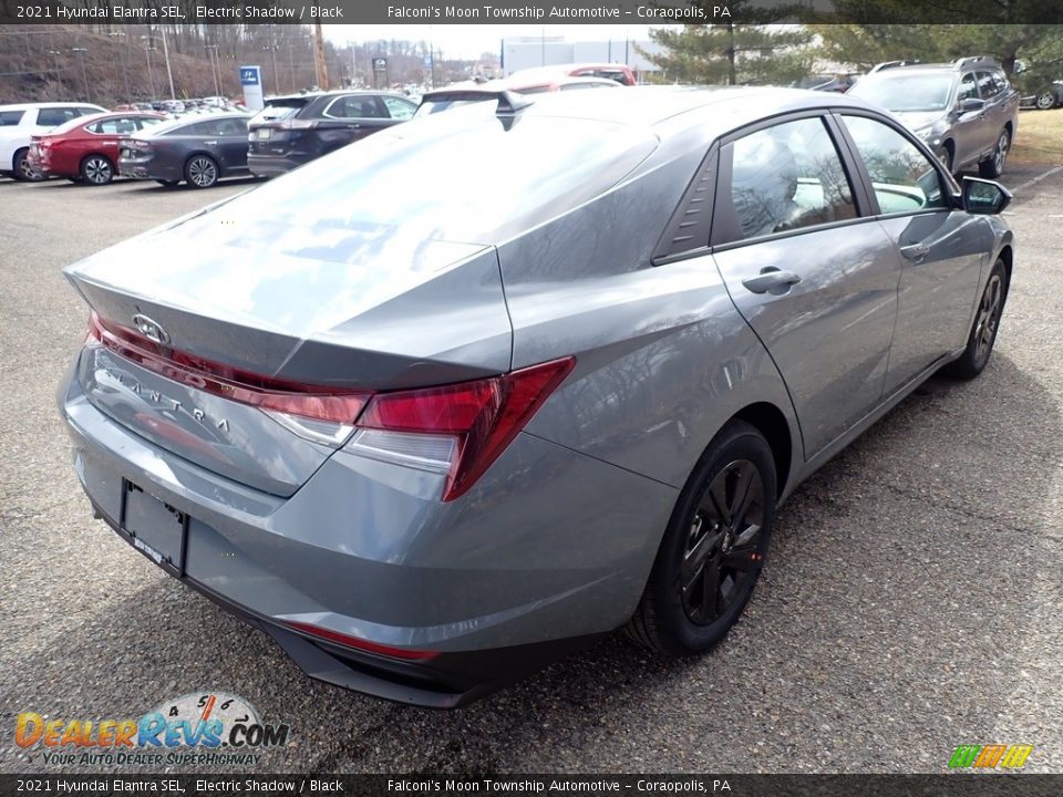 2021 Hyundai Elantra SEL Electric Shadow / Black Photo #2