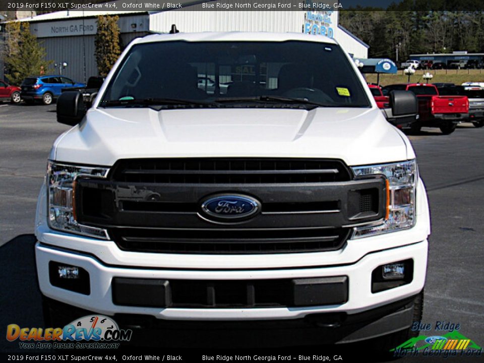 2019 Ford F150 XLT SuperCrew 4x4 Oxford White / Black Photo #4