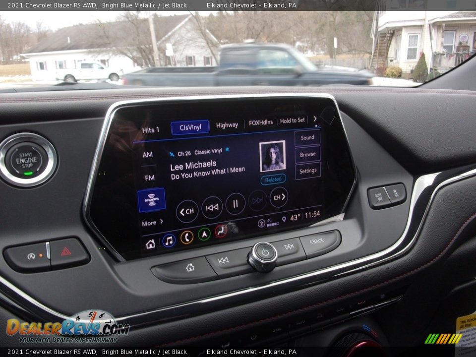 Controls of 2021 Chevrolet Blazer RS AWD Photo #23