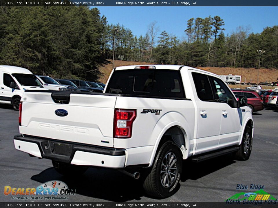 2019 Ford F150 XLT SuperCrew 4x4 Oxford White / Black Photo #6