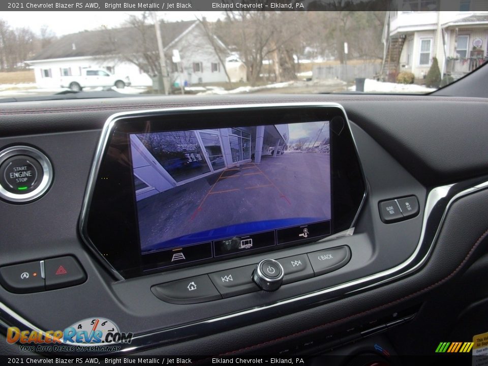 2021 Chevrolet Blazer RS AWD Bright Blue Metallic / Jet Black Photo #24