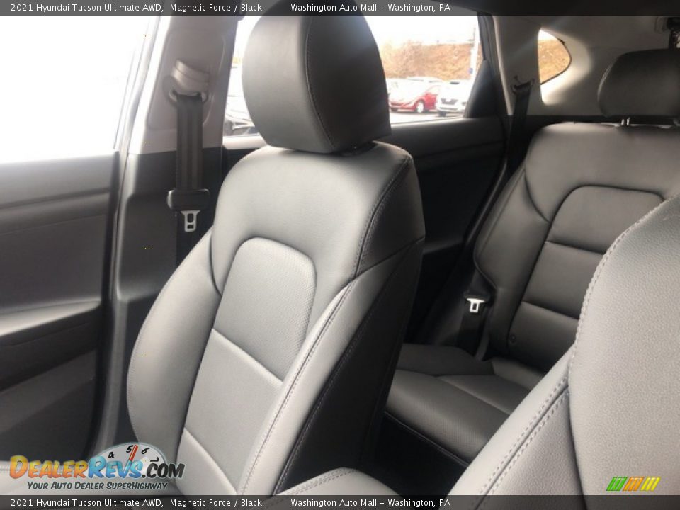 2021 Hyundai Tucson Ulitimate AWD Magnetic Force / Black Photo #15