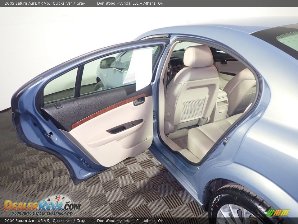 2009 Saturn Aura XR V6 Quicksilver / Gray Photo #32