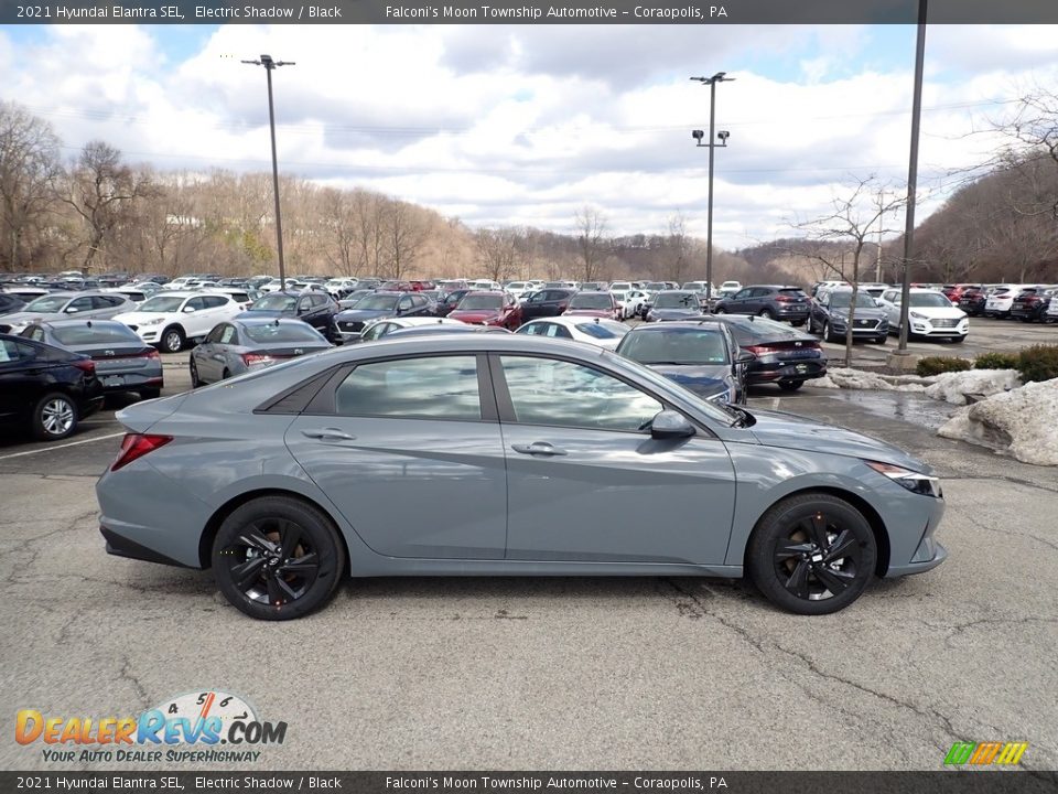 2021 Hyundai Elantra SEL Electric Shadow / Black Photo #1
