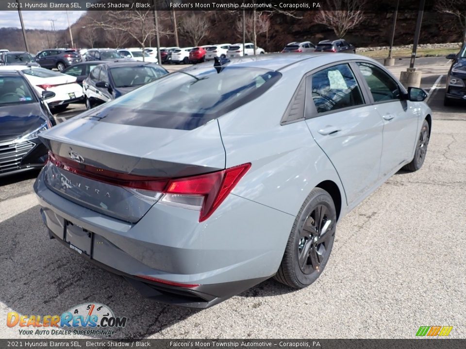 2021 Hyundai Elantra SEL Electric Shadow / Black Photo #2