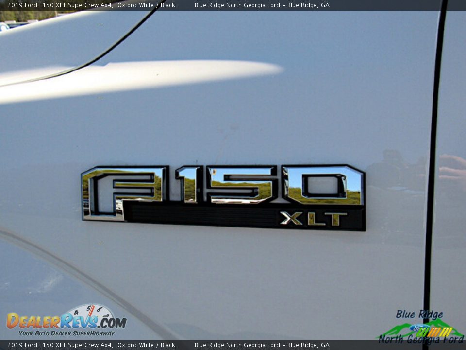 2019 Ford F150 XLT SuperCrew 4x4 Oxford White / Black Photo #31