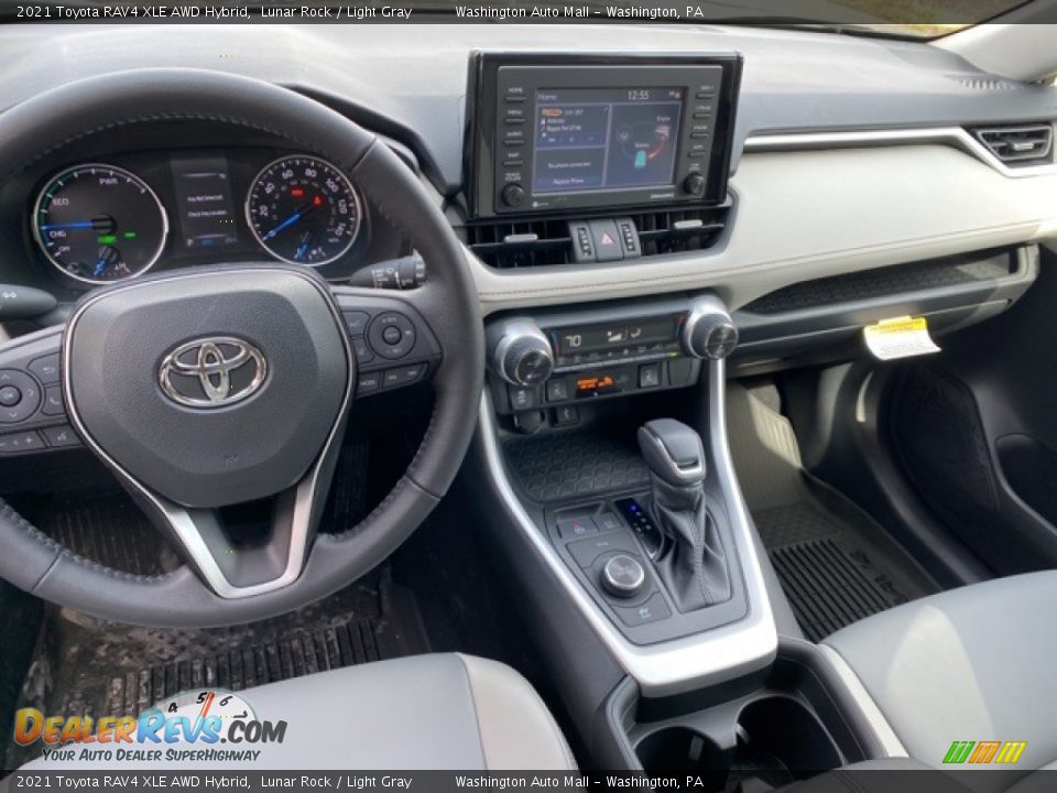 2021 Toyota RAV4 XLE AWD Hybrid Lunar Rock / Light Gray Photo #3