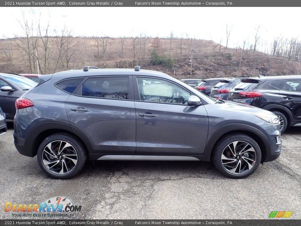 2021 Hyundai Tucson Sport AWD Coliseum Gray Metallic / Gray Photo #1