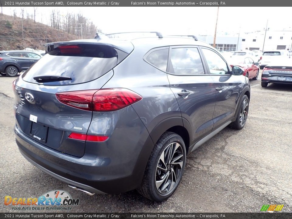 2021 Hyundai Tucson Sport AWD Coliseum Gray Metallic / Gray Photo #2