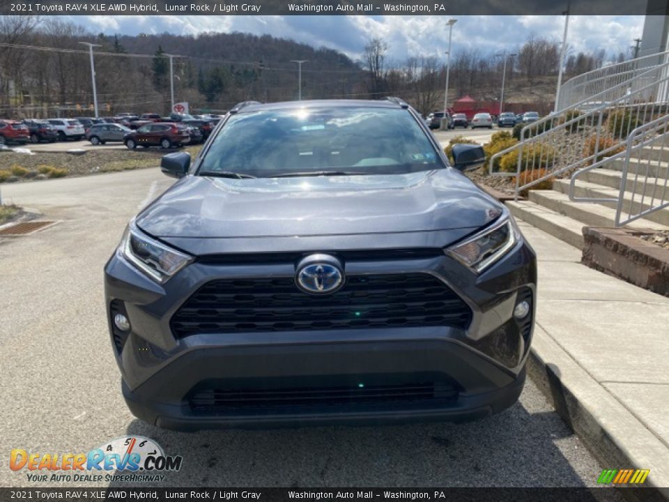 2021 Toyota RAV4 XLE AWD Hybrid Lunar Rock / Light Gray Photo #12