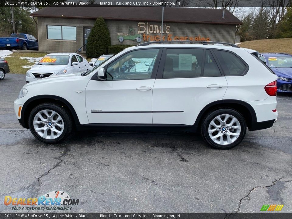 2011 BMW X5 xDrive 35i Alpine White / Black Photo #1