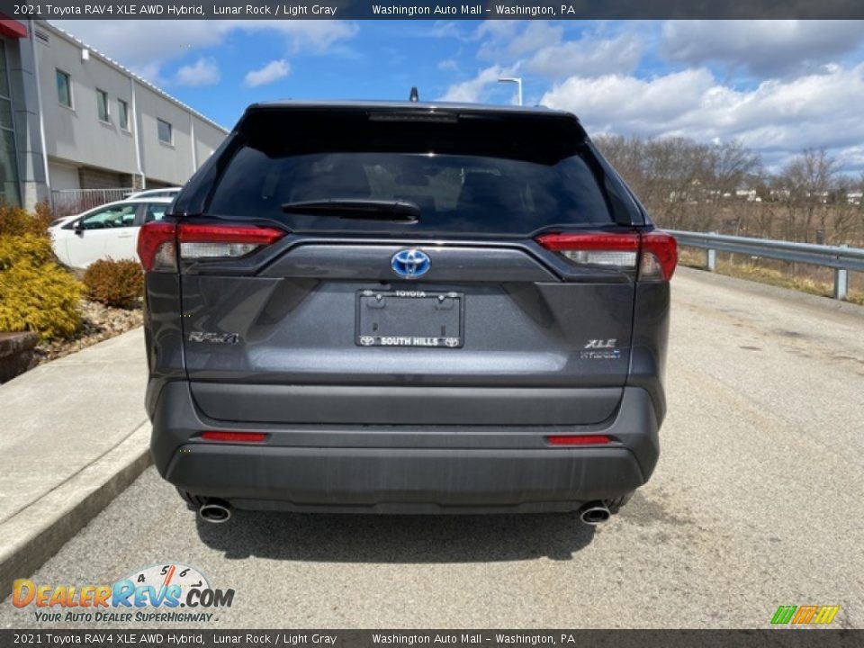 2021 Toyota RAV4 XLE AWD Hybrid Lunar Rock / Light Gray Photo #15