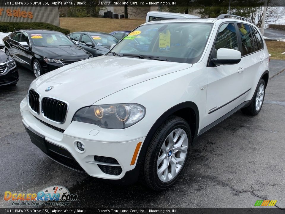 2011 BMW X5 xDrive 35i Alpine White / Black Photo #2