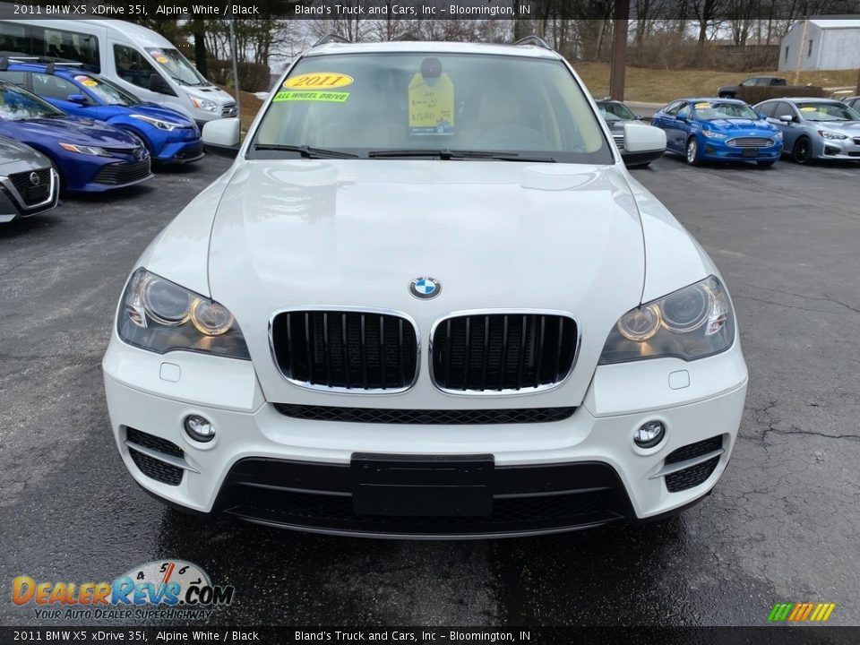 2011 BMW X5 xDrive 35i Alpine White / Black Photo #3