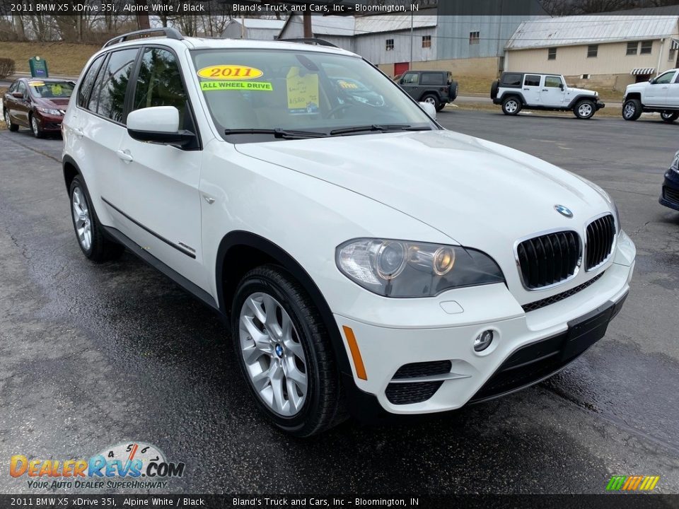 2011 BMW X5 xDrive 35i Alpine White / Black Photo #4