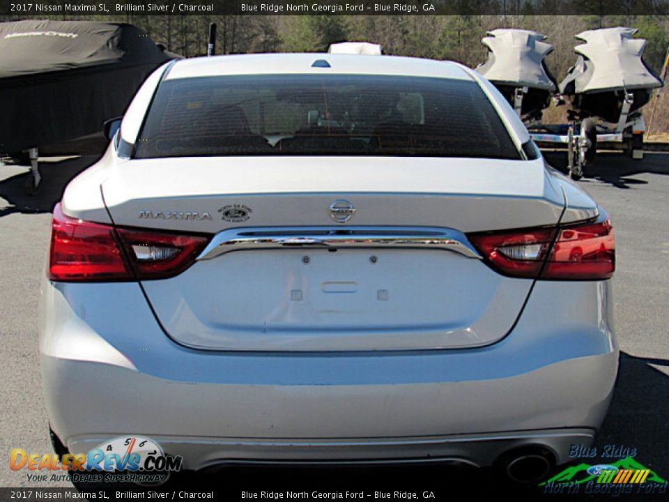 2017 Nissan Maxima SL Brilliant Silver / Charcoal Photo #4