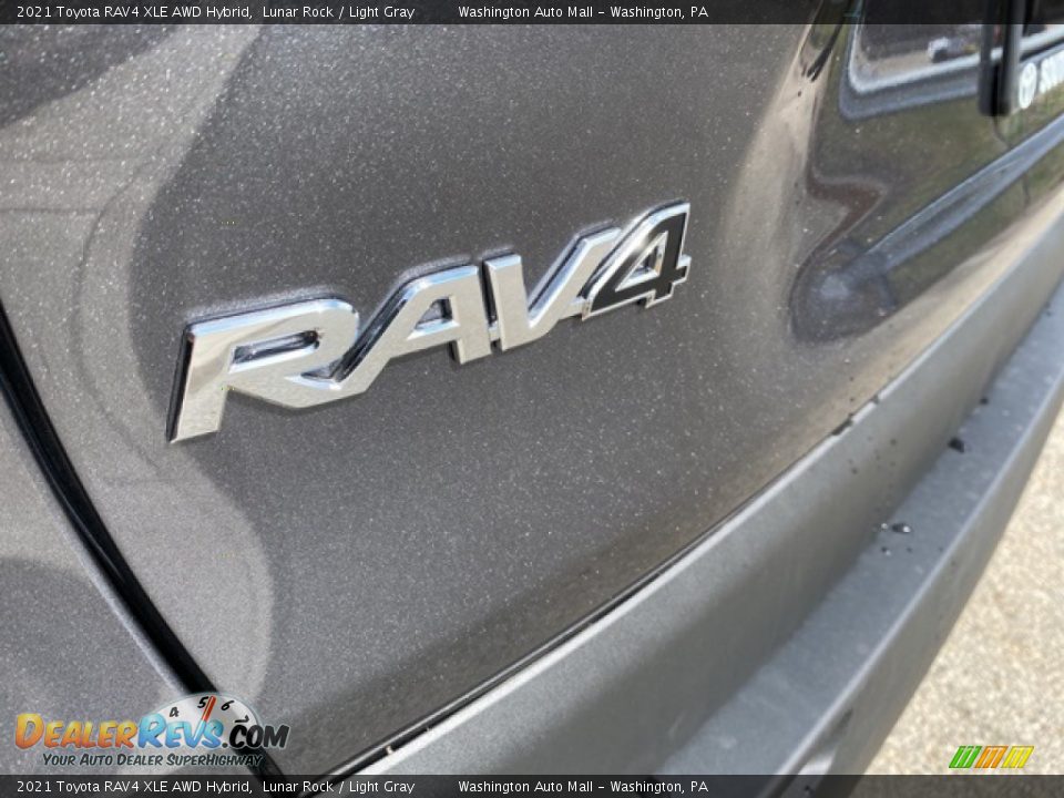 2021 Toyota RAV4 XLE AWD Hybrid Lunar Rock / Light Gray Photo #24