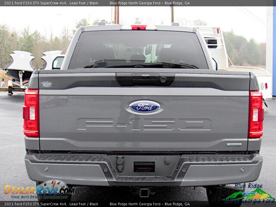 2021 Ford F150 STX SuperCrew 4x4 Lead Foot / Black Photo #4