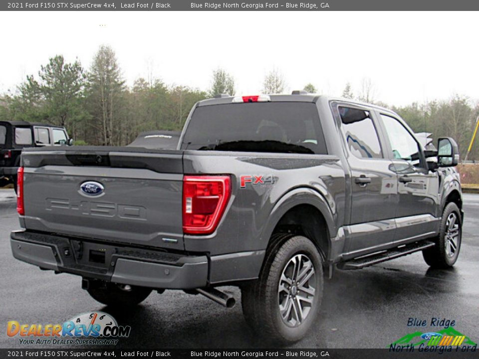 2021 Ford F150 STX SuperCrew 4x4 Lead Foot / Black Photo #5