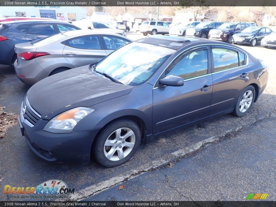 2008 Nissan Altima 2.5 S Precision Gray Metallic / Charcoal Photo #7