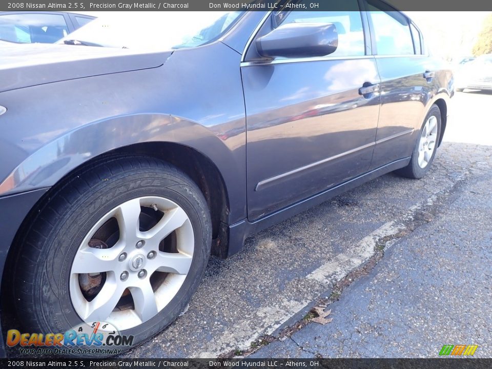 2008 Nissan Altima 2.5 S Precision Gray Metallic / Charcoal Photo #8