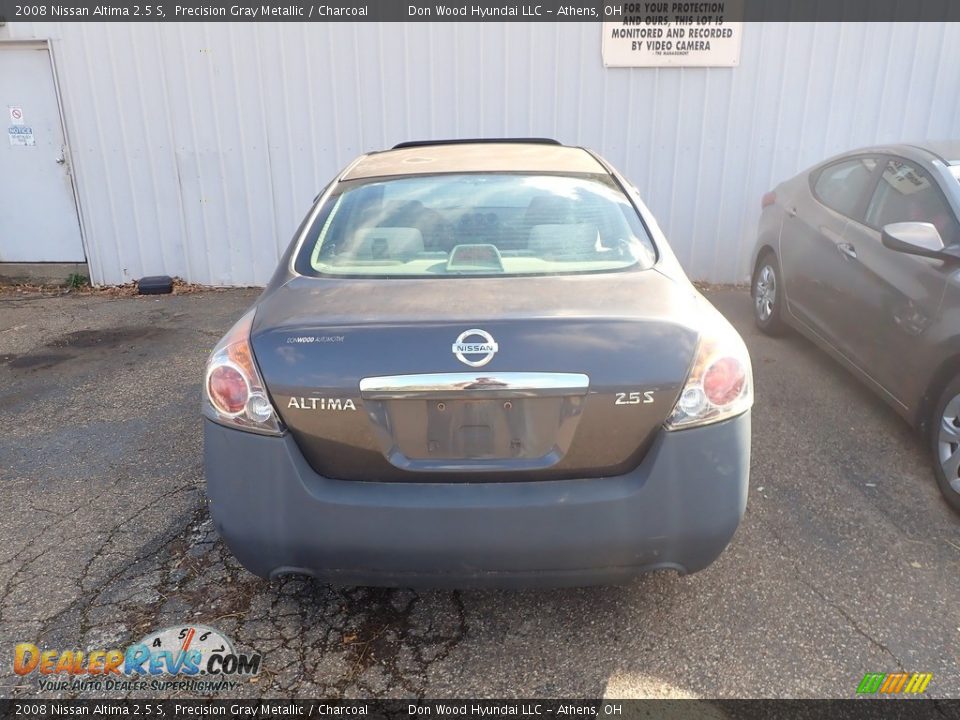 2008 Nissan Altima 2.5 S Precision Gray Metallic / Charcoal Photo #10