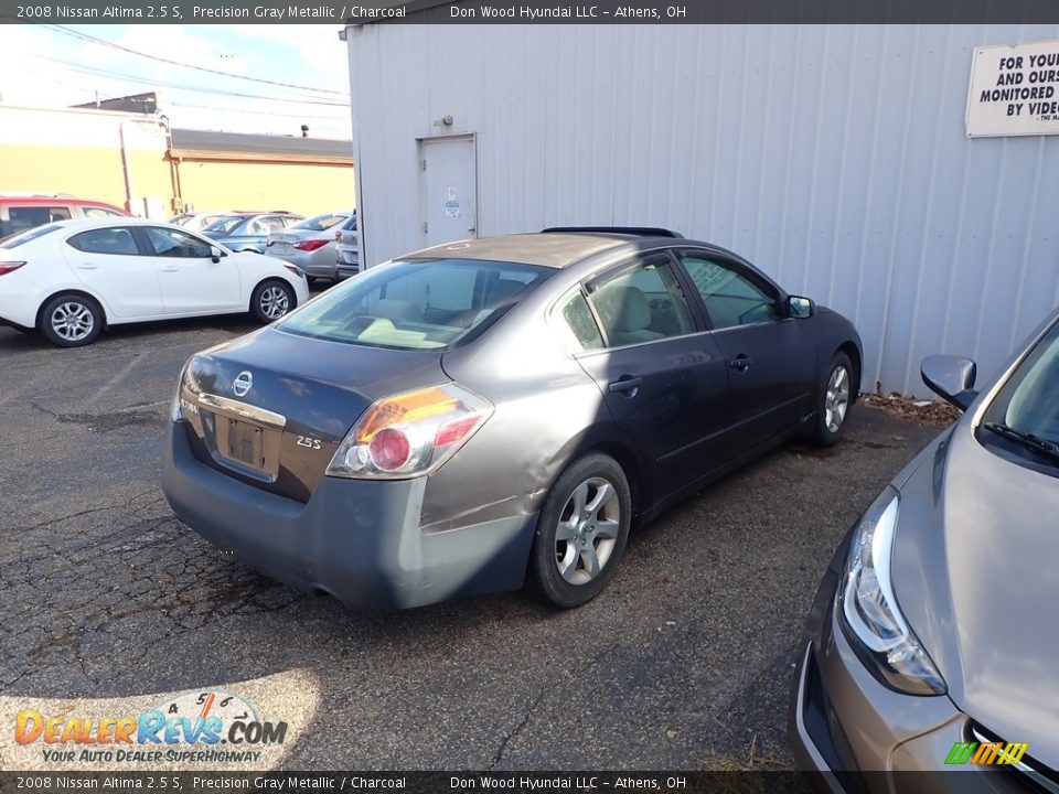 2008 Nissan Altima 2.5 S Precision Gray Metallic / Charcoal Photo #11